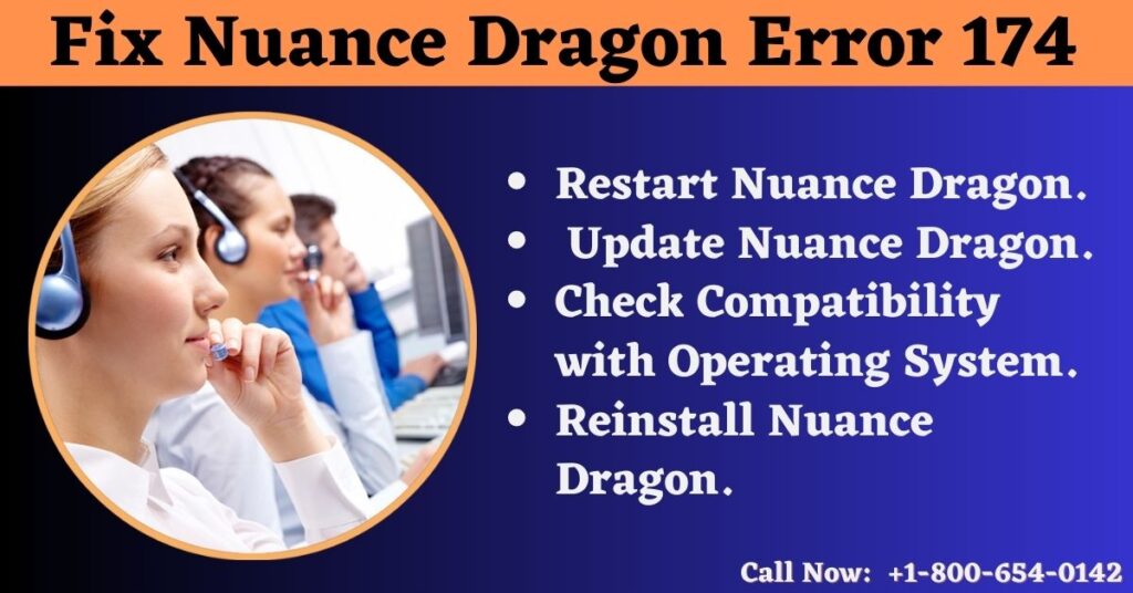 Fix Nuance Dragon Error 174